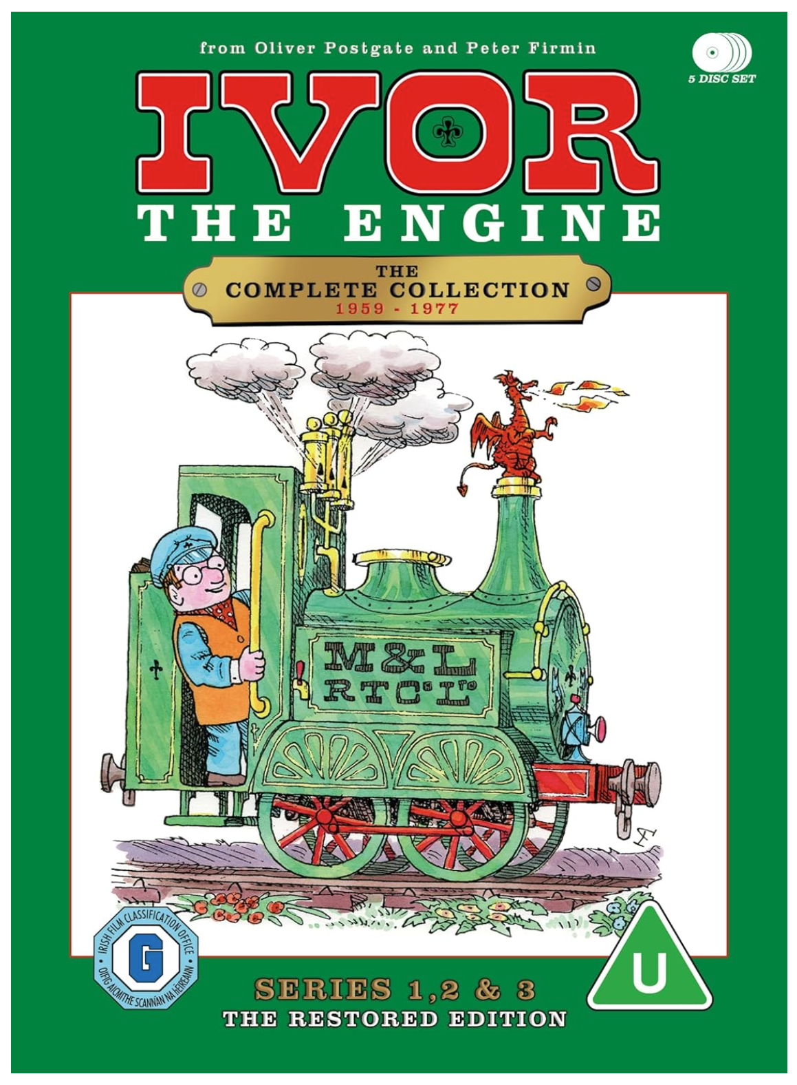 Ivor the Engine: The Complete Collection (Restored) - DVD