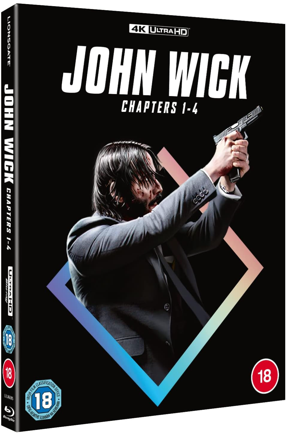 JOHN WICK 1 - 4 BOXSET UHD