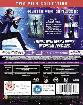JOHN WICK 1&2 (BD/S)