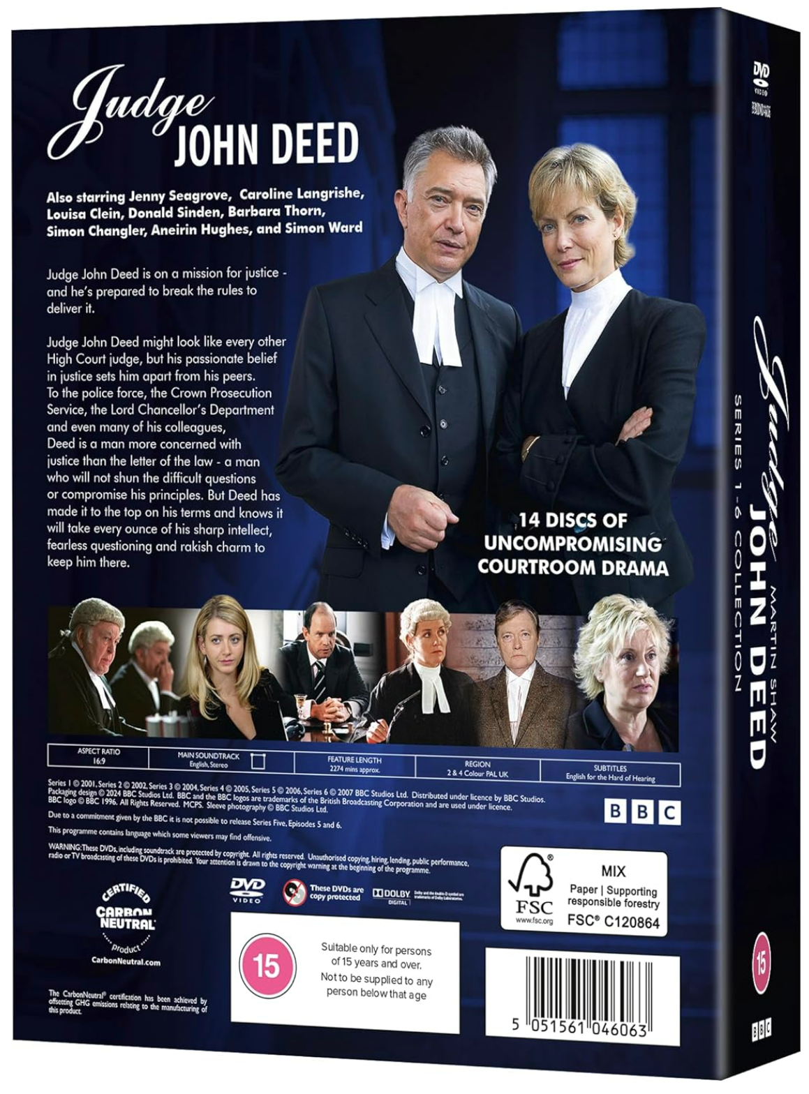 Judge John Deed: Series 1-6 - DVD