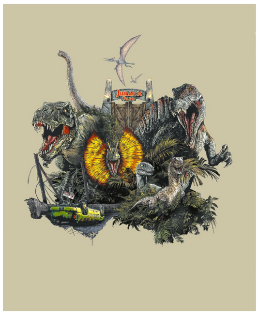 Jurassic Park Trilogy - 4K UHD Limited Edition Steelbook - PRE-ORDER - 30-June-25