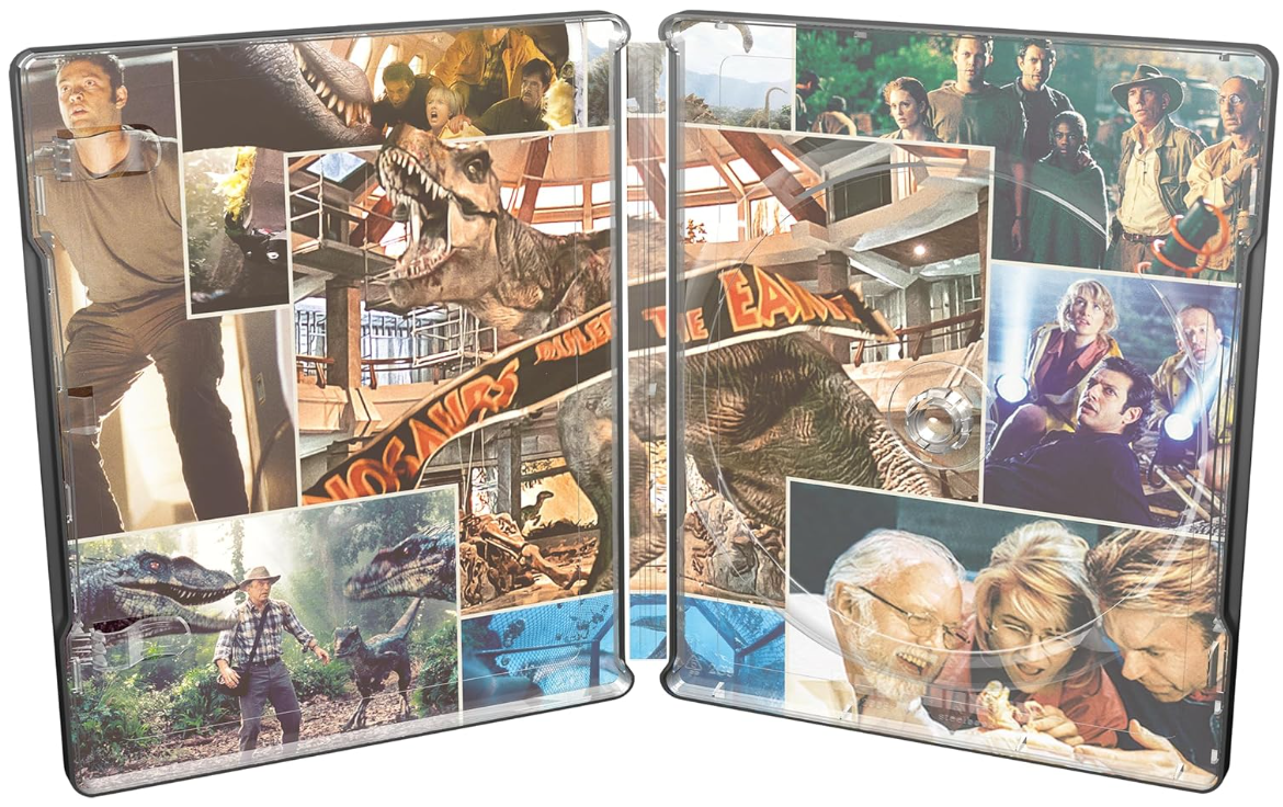 Jurassic Park Trilogy - 4K UHD Limited Edition Steelbook - PRE-ORDER - 30-June-25