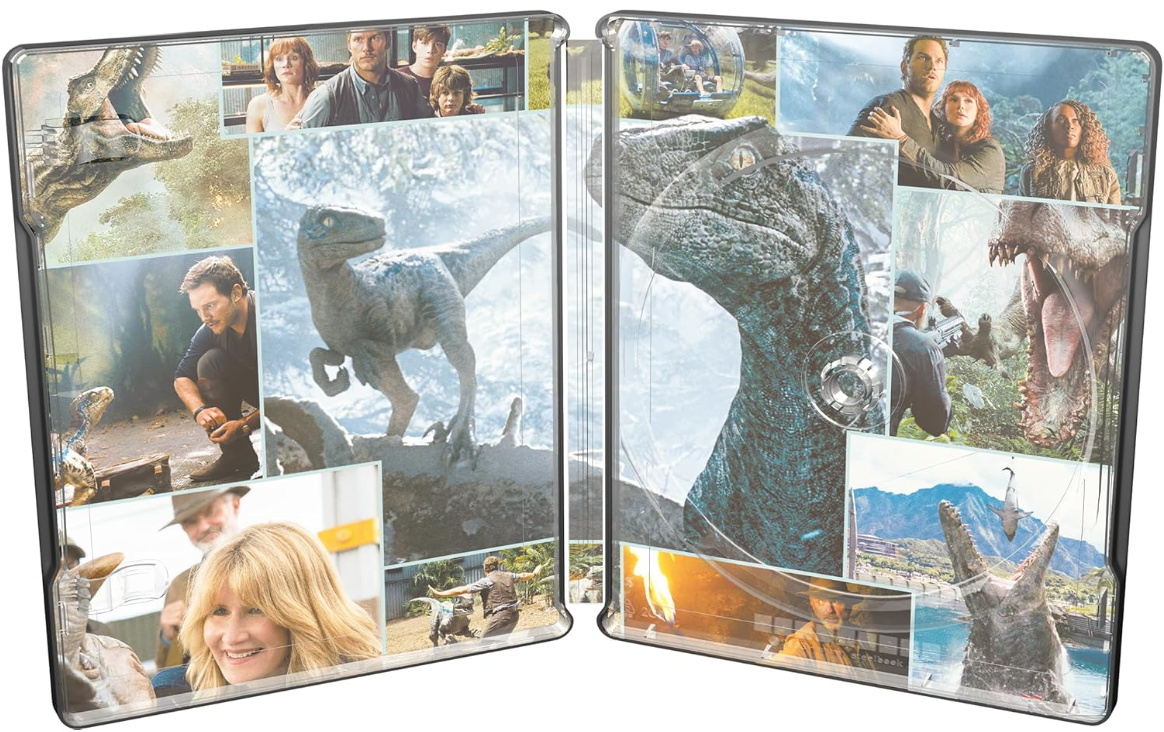 Jurassic World Trilogy - 4K UHD Limited Edition Steelbook - PRE-ORDER - 30-June-25