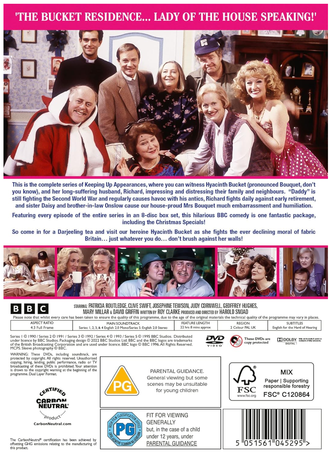 KEEPING UP APPEARANCES: THE COMPLETE COLLECTION - DVD