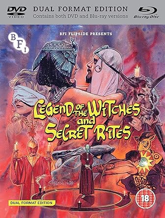 SECRET RITES / LEGEND OF THE WITCHES - BLU-RAY