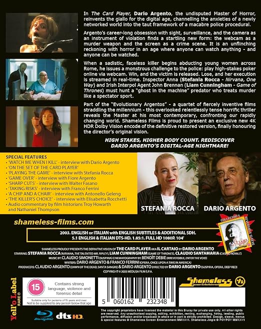 The Card Player [Blu-Ray] - PRE-ORDER-10-AUGUST-2026