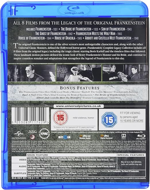 Frankenstein: Complete Legacy Collection Blu-ray