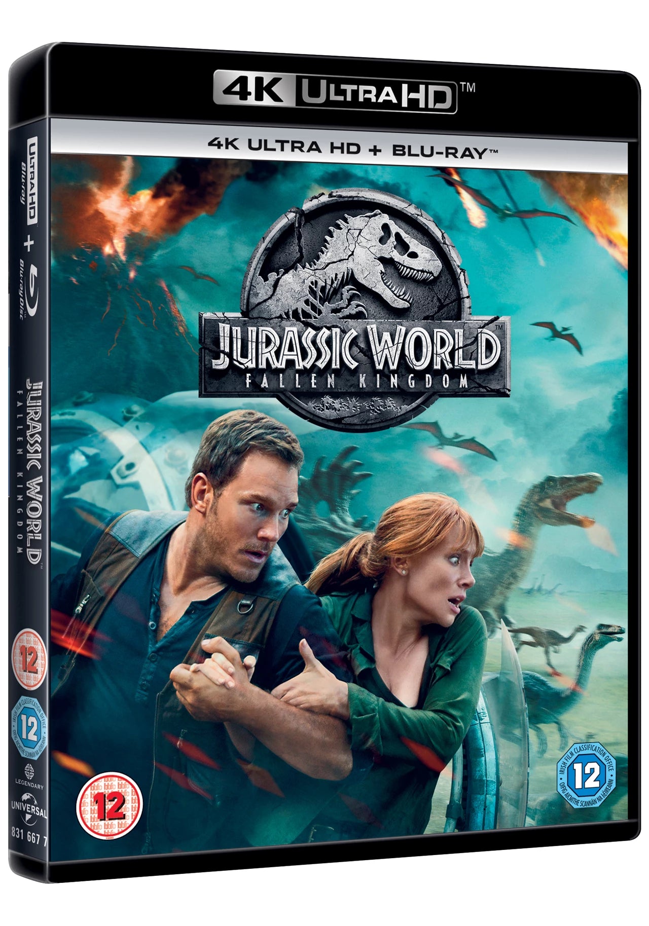 Jurassic World: Fallen Kingdom 4KUltra-HD + Blu-ray