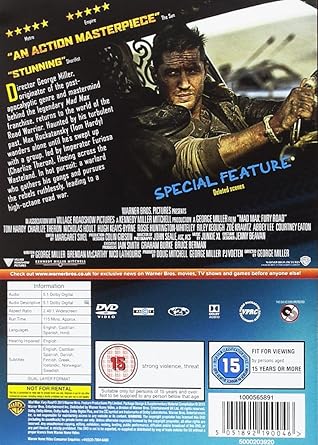MAD MAX FURY ROAD (DVD/S)