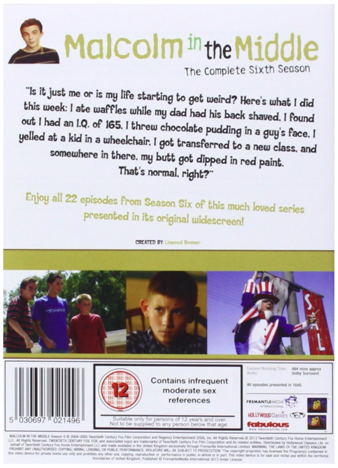 Malcolm in the Middle - Season 6 - DVD