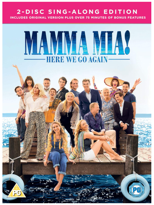 Mamma Mia! Here We Go Again - DVD