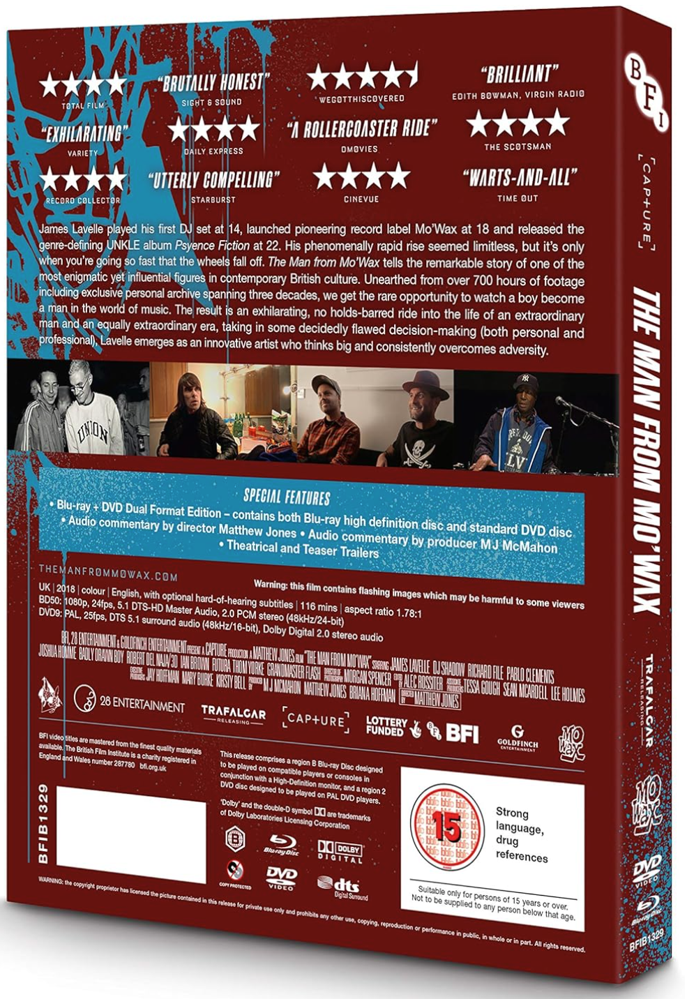 THE MAN FROM MO'WAX [DUAL FORMAT] - BLU-RAY