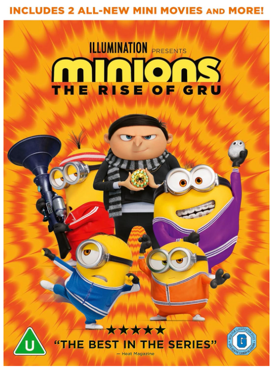 Minions: The Rise of Gru - DVD