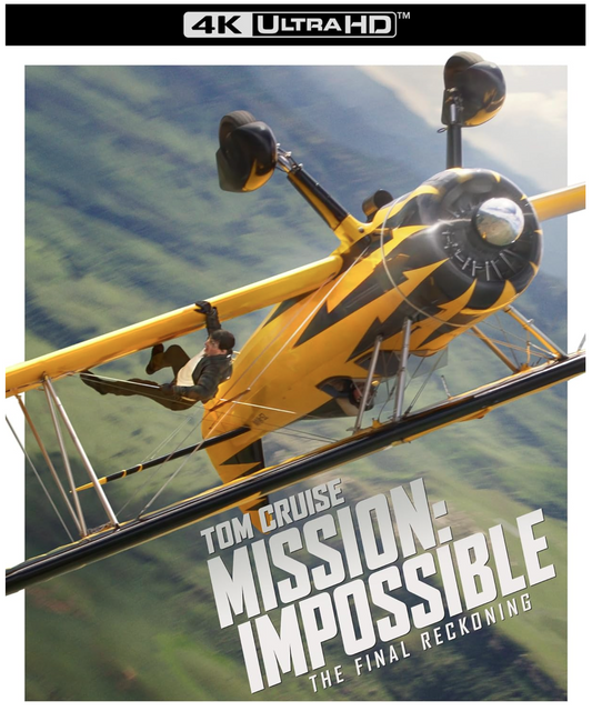 MISSION: IMPOSSIBLE - THE FINAL RECKONING - 4K+Blu-ray BONUS - PRE-ORDER 15 September 2025