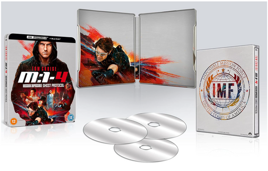 MISSION IMPOSSIBLE GHOST PROTOCOL UHD BD STEEL