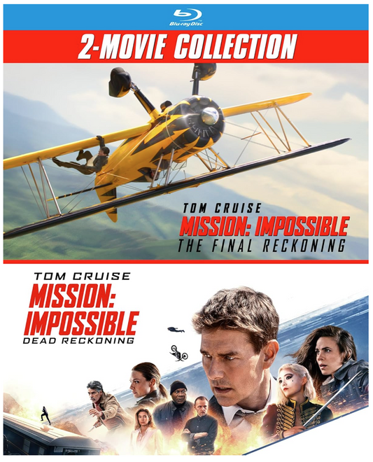 MISSION:IMPOSSIBLE - DEAD RECKONING & THE FINAL RECKONING 2-MOVIE COLLECTION - Blu-ray (TBC) - PRE-ORDER 15 September 2025