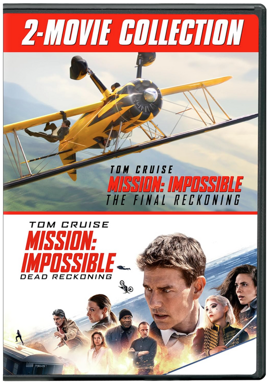 MISSION:IMPOSSIBLE - DEAD RECKONING & THE FINAL RECKONING 2-MOVIE COLLECTION - DVD - PRE-ORDER 15 September 2025