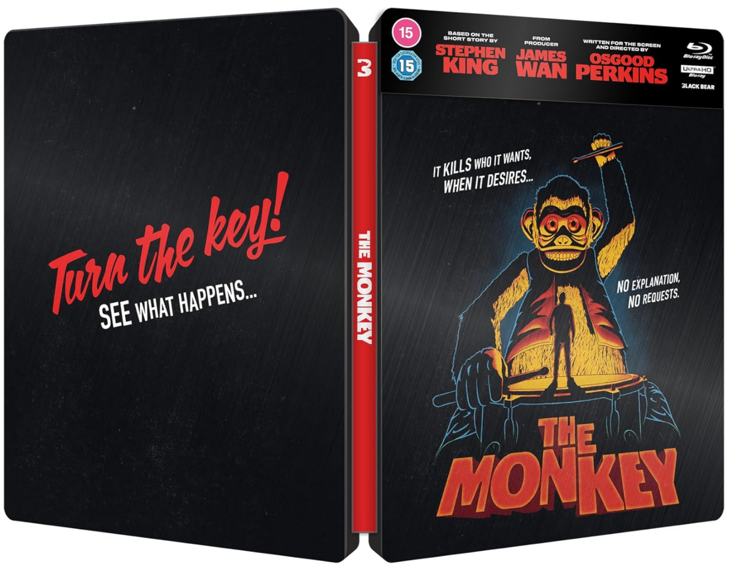 THE MONKEY THE STEELBOOK