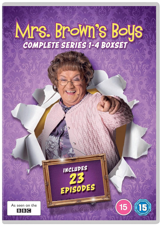 Mrs Brown's Boys Series 1-4 - DVD