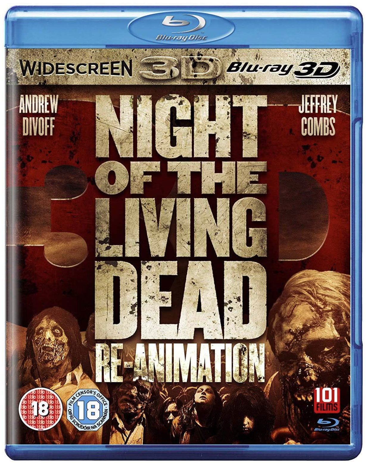 NIGHT OF THE LIVING DEAD RE-ANIMATION - 3D BLU-RAY