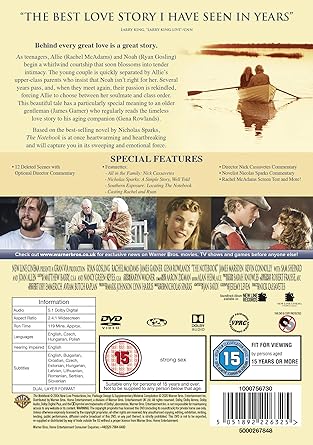 NOTEBOOK THE (DVD/S)