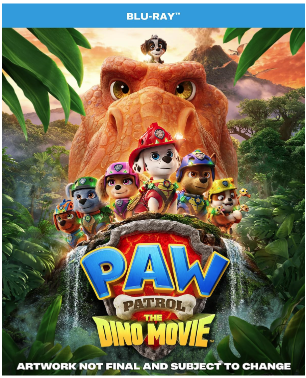 PAW Patrol: The Dino Movie Blu-ray - Pre-order TBC