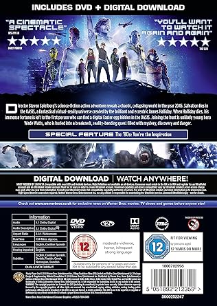 READY PLAYER ONE (DVD/S)