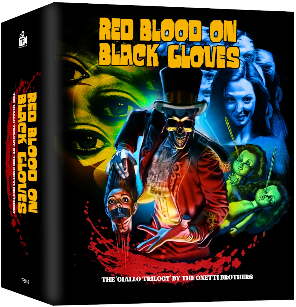 RED BLOOD ON BLACK GLOVES: THE GIALLO TRILOGY BY THE ONETTI BROTHERS - PRE-ORDER- 9 - NOVEMBER-2026