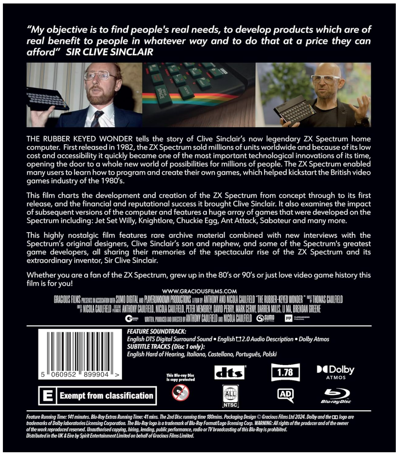 The Rubber-Keyed Wonder Blu-Ray