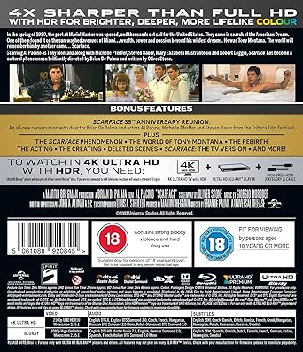 SCARFACE 35TH AN. [1983] UHD
