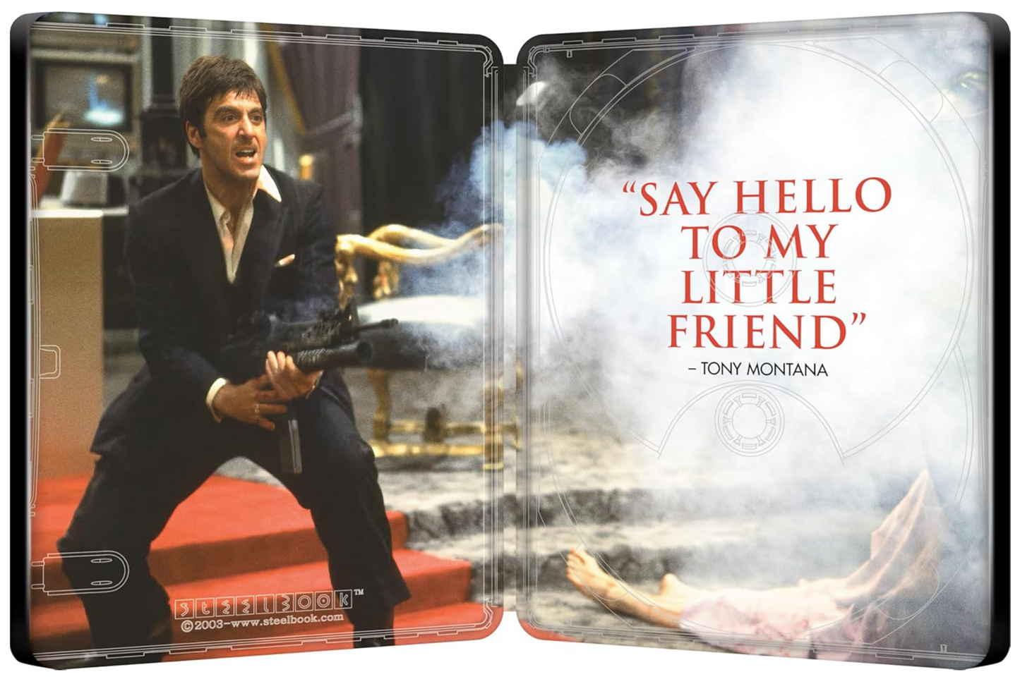 Scarface 4K UHD & Blu-Ray Steelbook - PRE-ORDER 20 October 2025