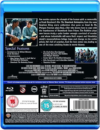 SHAWSHANK REDEMPTION THE (BD/S)