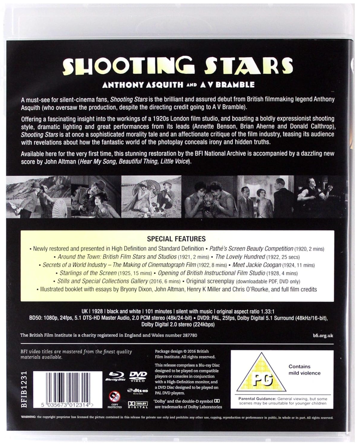 SHOOTING STARS [DUAL FORMAT] - BLU-RAY