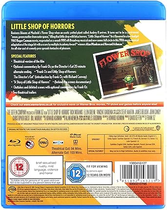 LITTLE SHOP OF HORRORS:DC (BD/S)