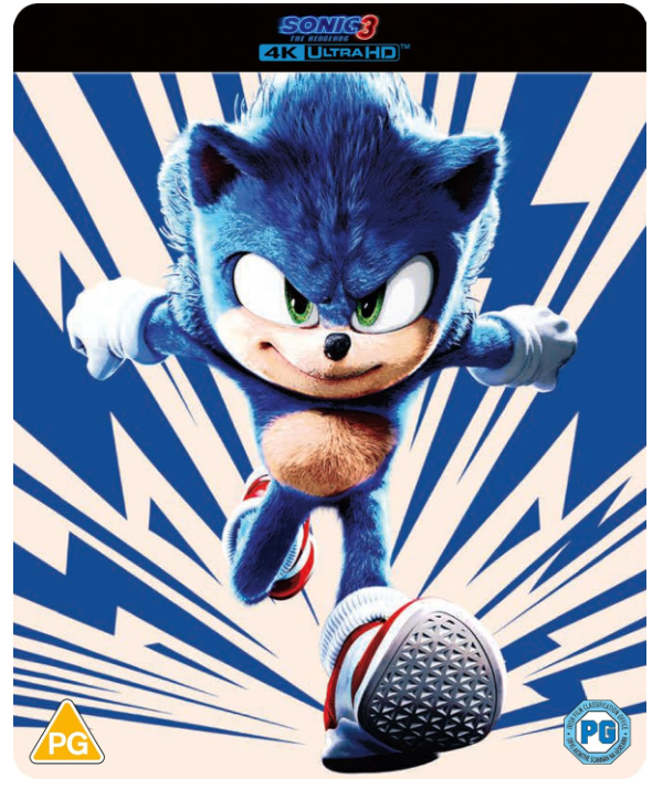 SONIC THE HEDGEHOG 3 UHD STEELBOOK 1