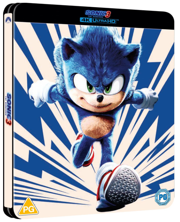 SONIC THE HEDGEHOG 3 UHD STEELBOOK 1