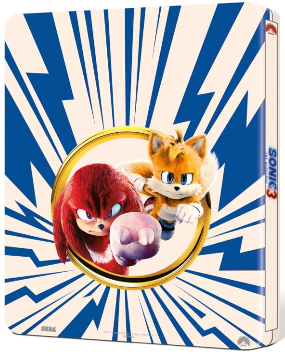 SONIC THE HEDGEHOG 3 UHD STEELBOOK 1
