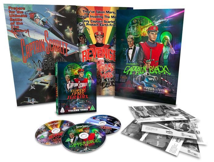 Captain Scarlet and the Mysterons: Super Space Theatre Volume 3 - PRE-ORDER-9-NOVEMBER-2026