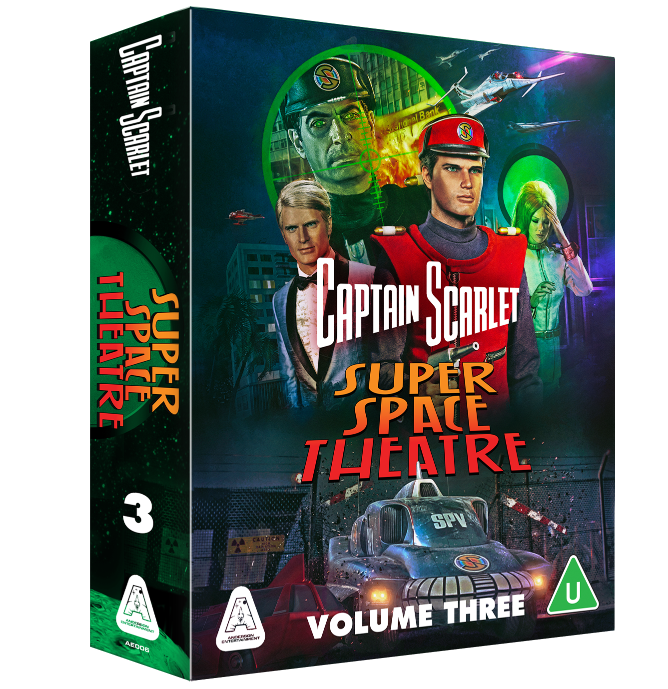 Captain Scarlet and the Mysterons: Super Space Theatre Volume 3 - PRE-ORDER-14-SEPTEMBER-2026