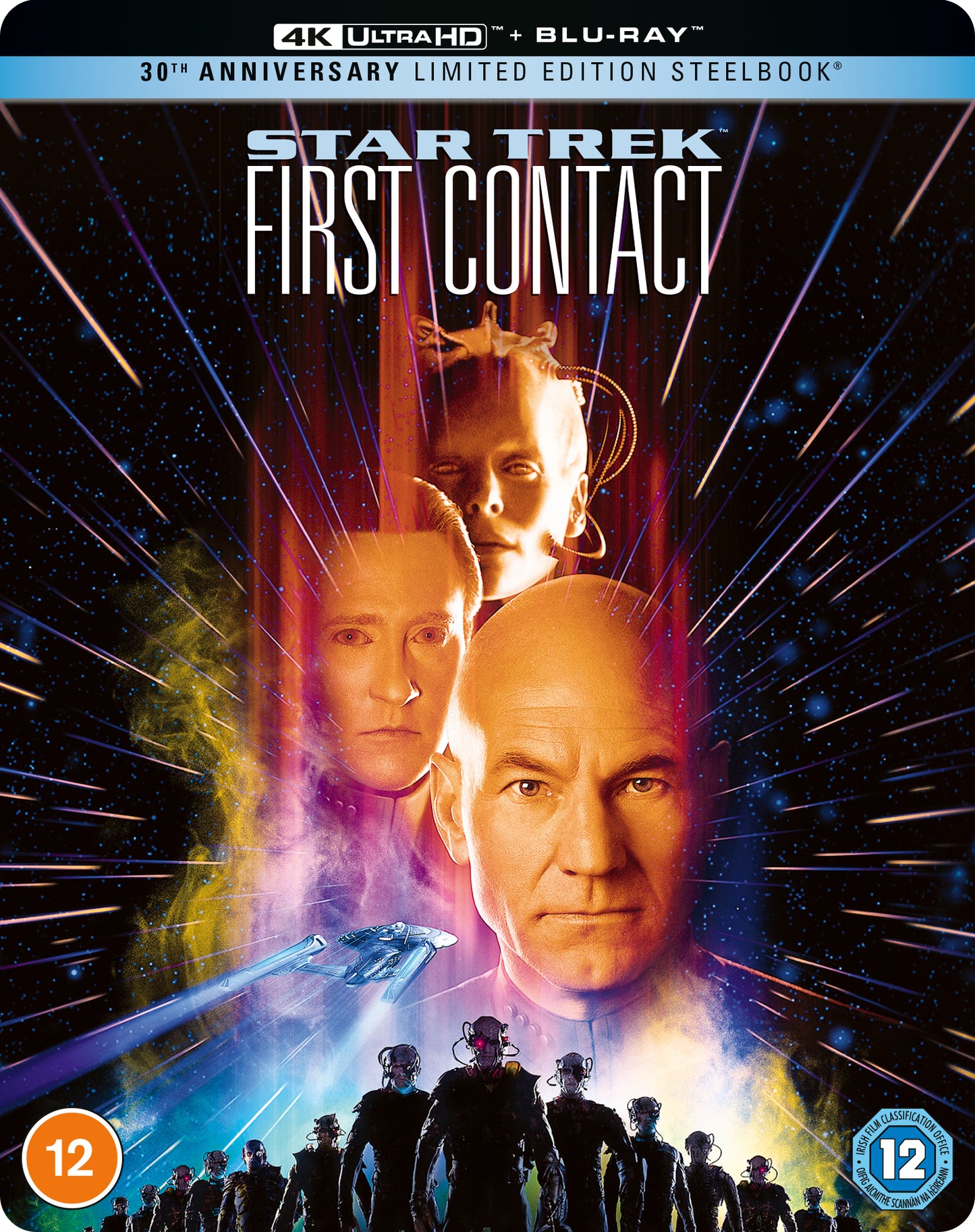 Star Trek: First Contact 30th Anniversary SteelBook - PRE-ORDER-12-OCTOBER-2026