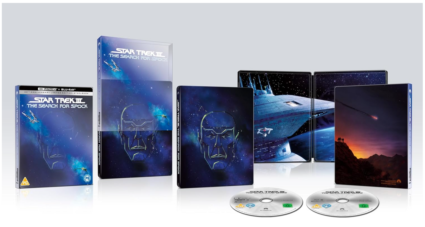 STAR TREK III: THE SEARCH FOR SPOCK  STEELBOOK
