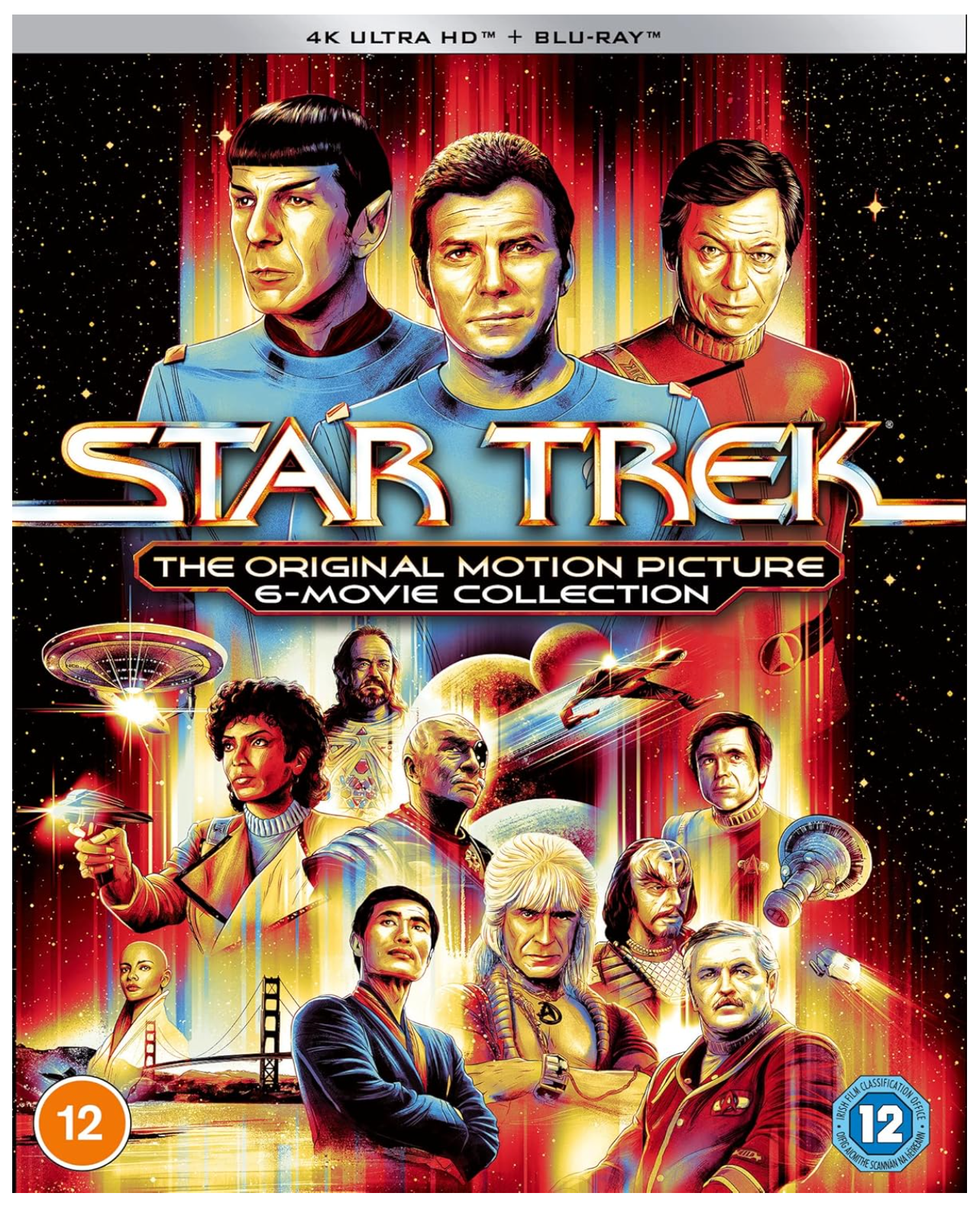 STAR TREK: THE ORIGINAL MOTION PICTURE COLLECTION (1-6) 4K+BD