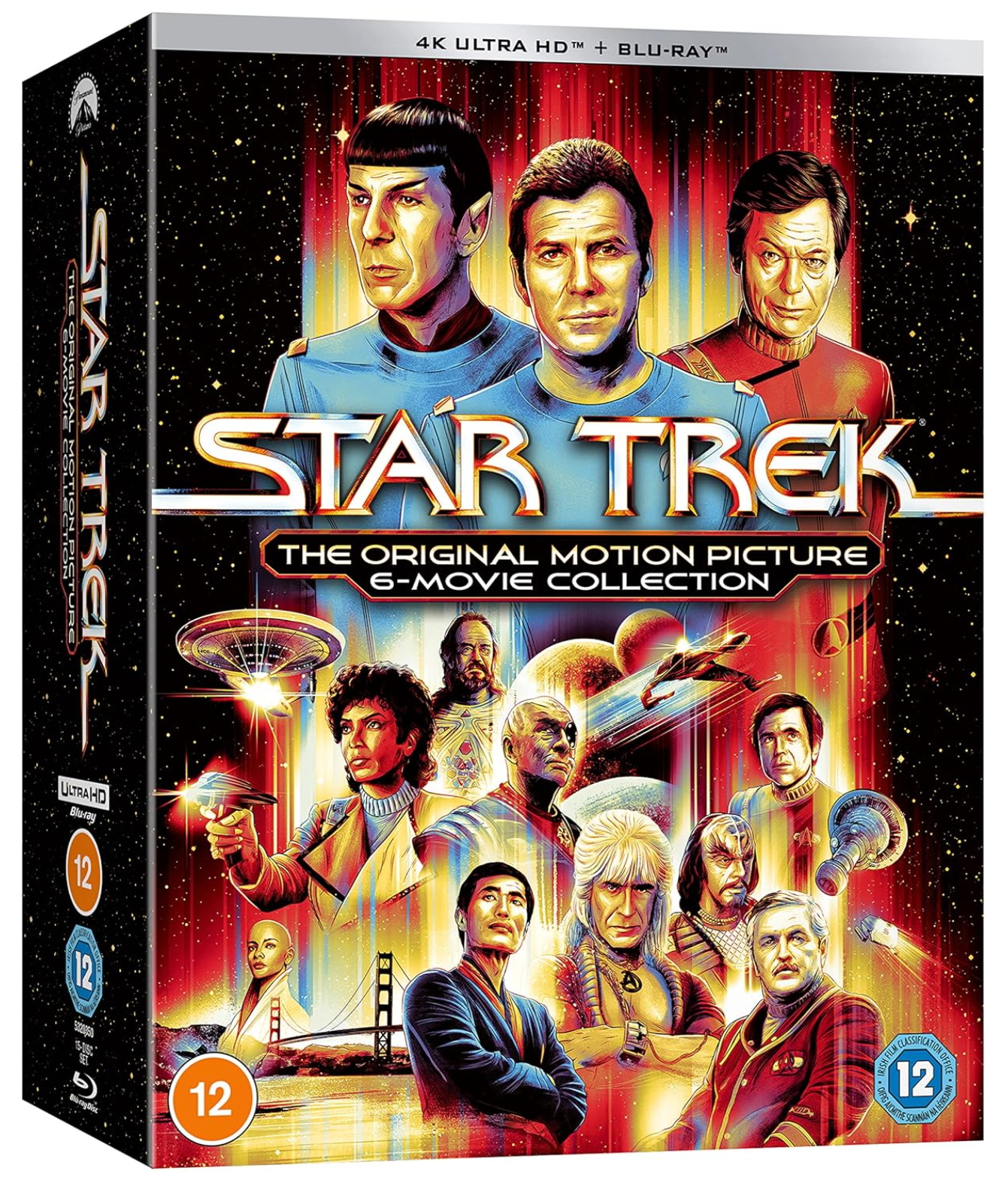 STAR TREK: THE ORIGINAL MOTION PICTURE COLLECTION (1-6) 4K+BD
