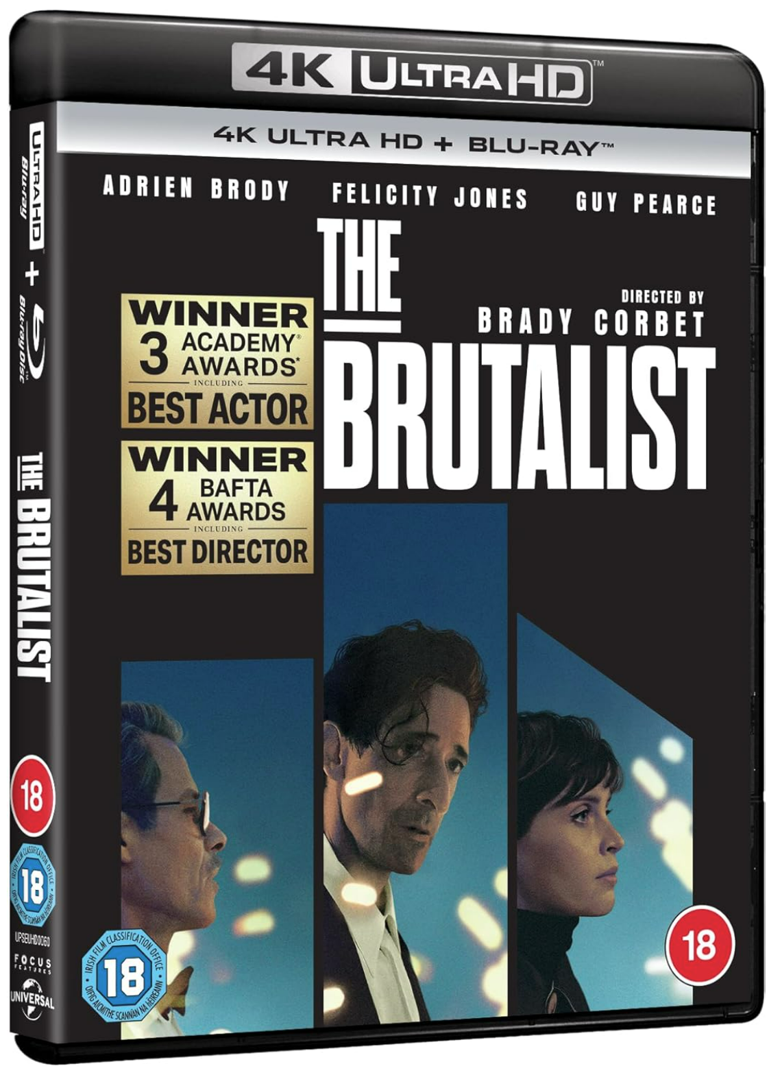 The Brutalist 4K UHD & Blu-Ray - PRE-ORDER - Q2 TBC