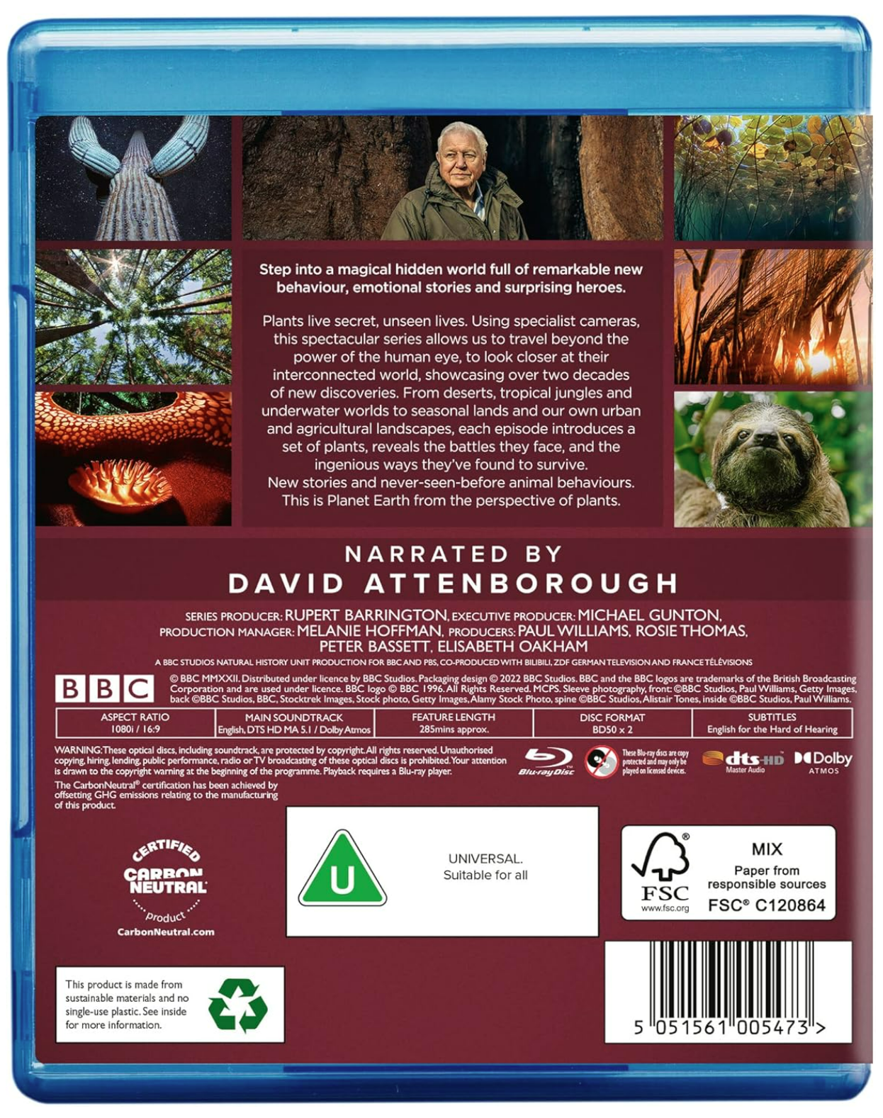 The Green Planet - Blu-ray