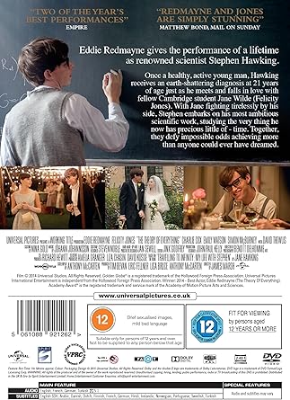 THEORY OF EVERYTHING DVD