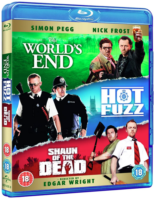 Three Flavours Cornetto Trilogy (Shaun of the Dead / Hot Fuzz / The World's End) - Blu-ray