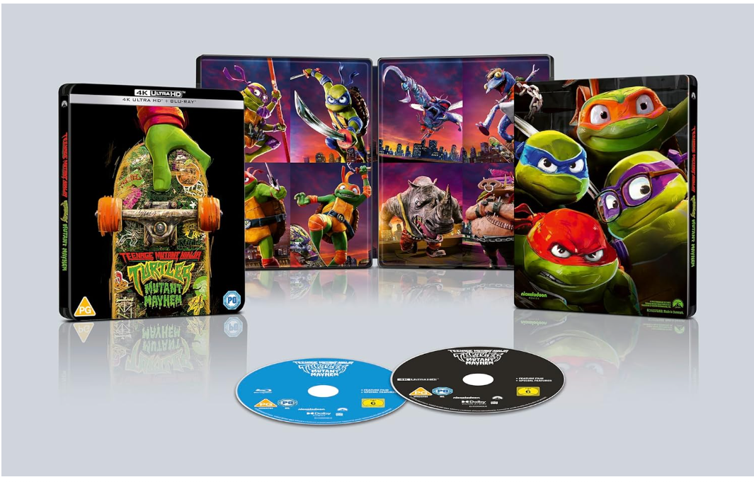 TMNT MUTANT MAYHEM UHD BD STEELBOOK