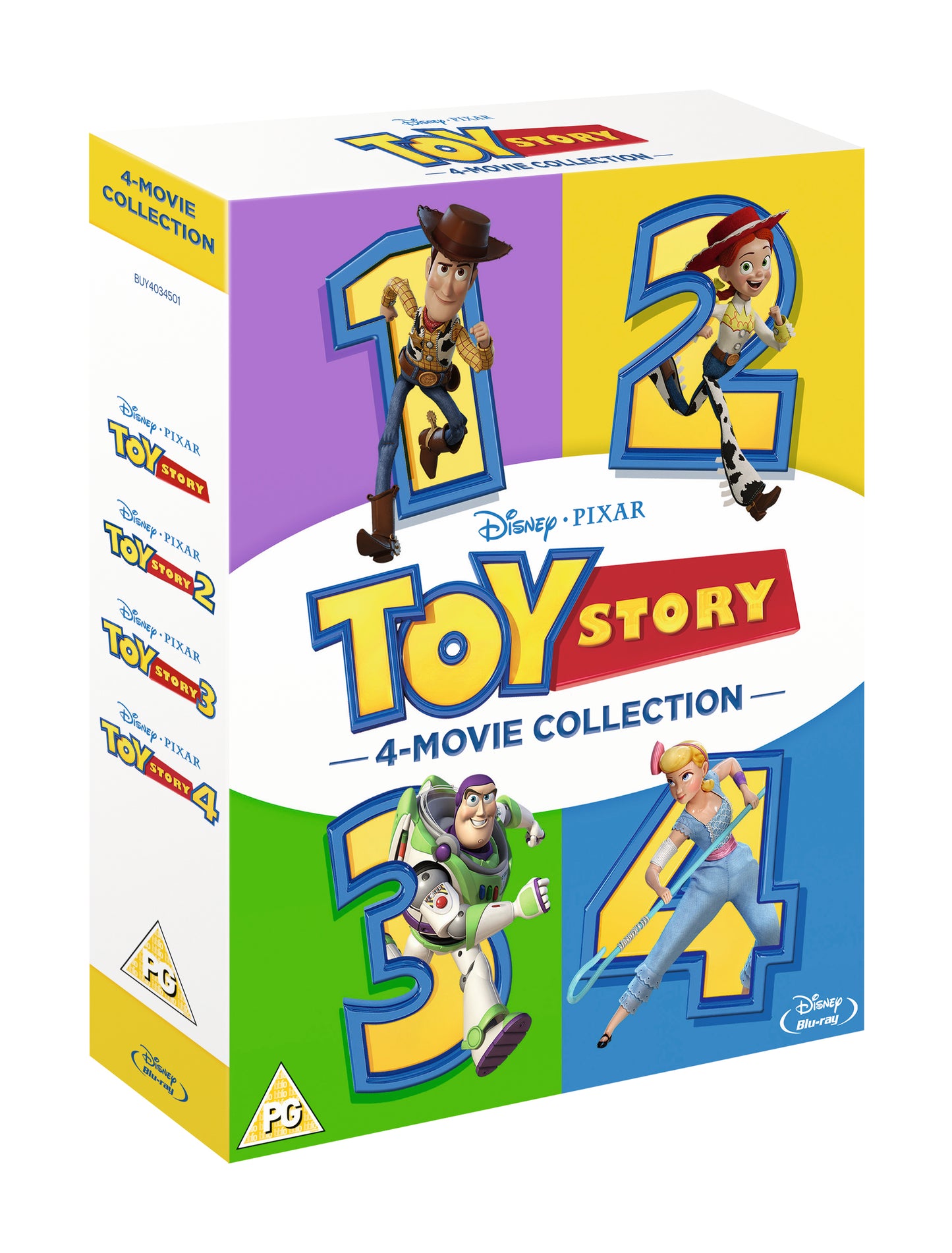 TOY STORY 1-4 BD