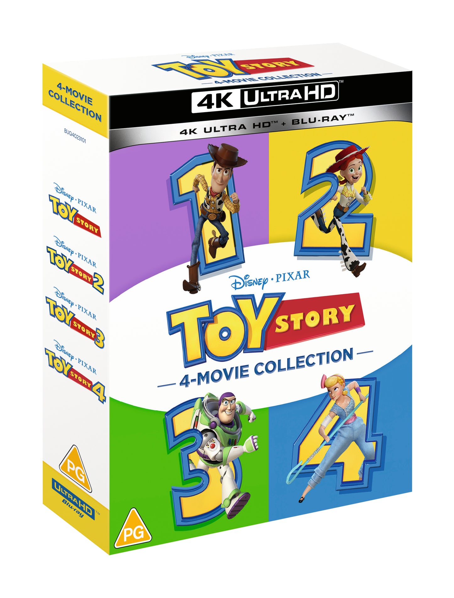 TOY STORY 1-4 UHD BD